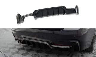 Maxton Design Rear Valance For F32 BMW 4 Series MPack (GTS Look) (Single Tip One Side